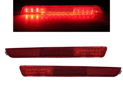 CrazyTheGod Mazda 6 GH1 Second generation 2008-2010 Sedan/Hatchback/Wagon 4D/5D LED Rear Bumper Brake Light Lamp Red for MAZDA