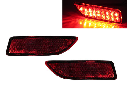 CrazyTheGod Corolla E140 Tenth generation 2011-2013 Sedan/Hatchback/Wagon 4D/5D LED Rear Bumper Brake Light Lamp Red for TOYOTA