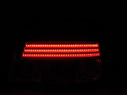 CrazyTheGod E39 PRE-FACELIFT 5-SERIES SEDAN 1995-2000 LED Tail Rear Light Lamp V1 RED/CLEAR for BMW