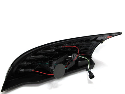 CrazyTheGod Focus First generation 1998-2004 Hatchback 5D LED Tail Rear Light Black EU for FORD