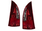 CrazyTheGod Ixion/MAV First generation 1999-2001 PRE-FACELIFT MPV 5D Clear Tail Rear Light Red for FORD