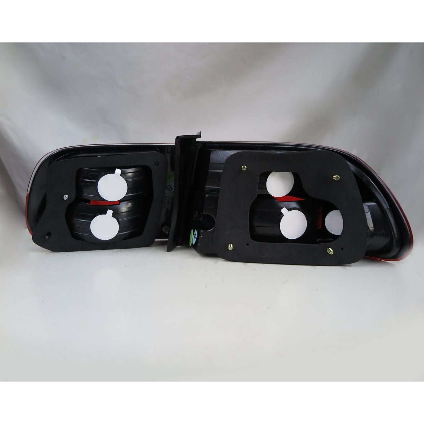 CrazyTheGod Civic EG/EH/EJ Fifth generation 1992-1995 Hatchback 3D Clear Tail Rear Light Red/Clear for HONDA