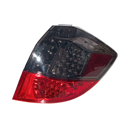 CrazyTheGod FIT/JAZZ Second generation 2008-2013 Hatchback 5D LED Tail Rear Light Red/Smoke for HONDA