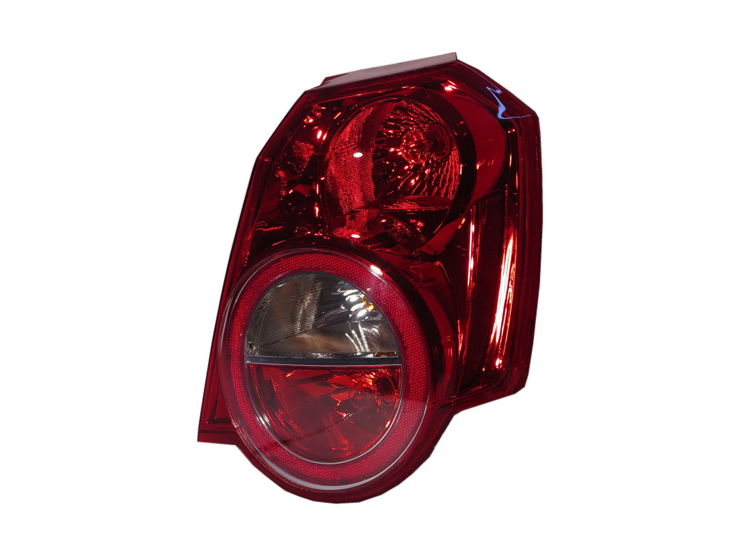 CrazyTheGod Barina TK Fifth generation 2009-2011 FACELIFT Hatchback 3D Clear Tail Rear Light Red for HOLDEN