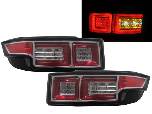 ไฟท้าย LED โครเมียม CrazyTheGod Range Rover Evoque L538 2011-2015 สำหรับ Land Rover