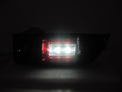 ไฟท้าย LED โครเมียม CrazyTheGod Range Rover Evoque L538 2011-2015 สำหรับ Land Rover