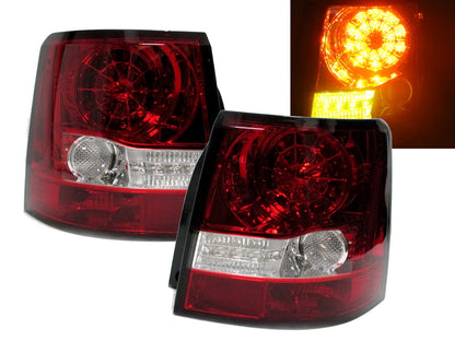 ไฟท้าย LED สีแดง/ใส CrazyTheGod Range Rover Sport 2006-2009 L320 สำหรับ Land Rover