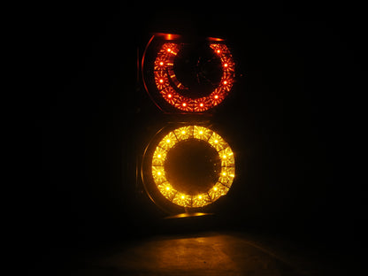 ไฟท้าย LED 5D โครเมียม สำหรับรถ SUV รุ่น CrazyTheGod Range Rover รุ่นที่ 3 ปี 2002-2012 รุ่น LAND ROVER