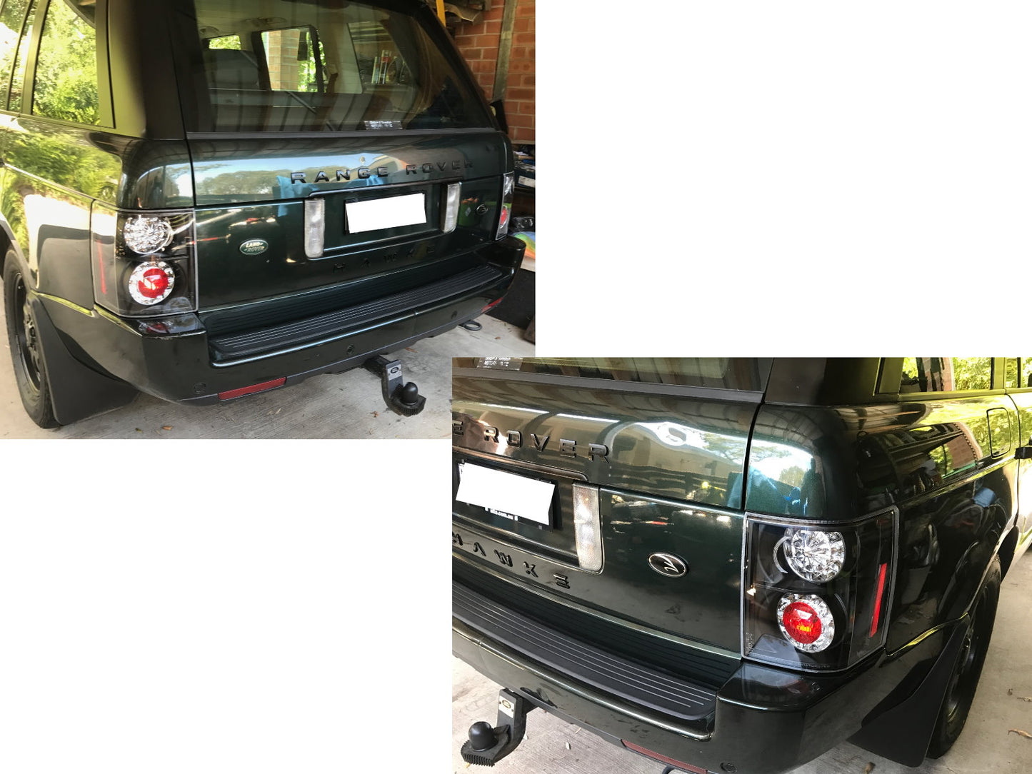 ไฟท้าย LED 5D โครเมียม สำหรับรถ SUV รุ่น CrazyTheGod Range Rover รุ่นที่ 3 ปี 2002-2012 รุ่น LAND ROVER