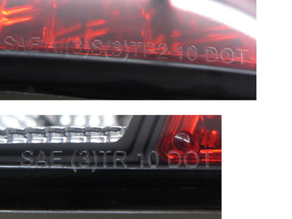 CrazyTheGod LANCER CY2A 2008-2016 Sedan 4D LED Tail Rear Light Black V3 for Mitsubishi