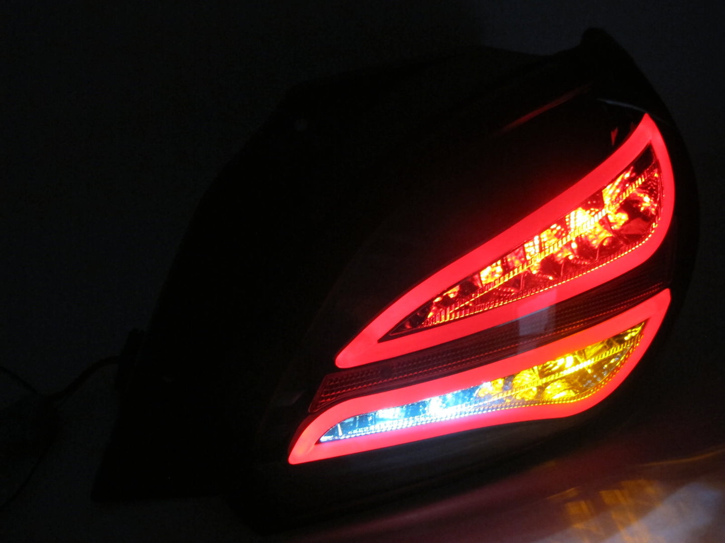 CrazyTheGod MIRAGE 2012-2014 LED BAR Tail Rear Light Lamp HATCHBACK KEY SMOKE for MITSUBISHI