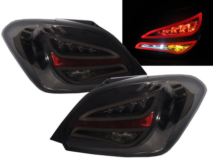 CrazyTheGod MIRAGE 2012-2014 LED BAR Tail Rear Light Lamp HATCHBACK KEYLESS SMOKE for MITSUBISHI