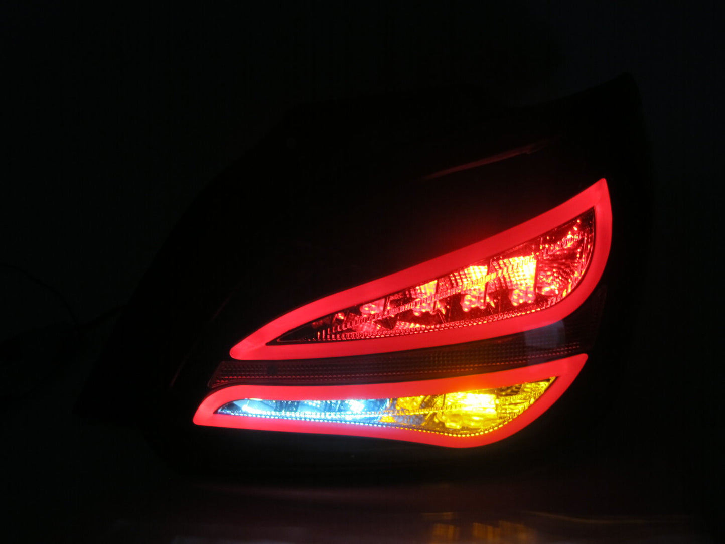 CrazyTheGod SPACE STAR 2012-2014 Đèn hậu LED BAR Đèn hậu HATCHBACK KHÔNG CÓ CHÌA KHÓA cho MITSUBISHI