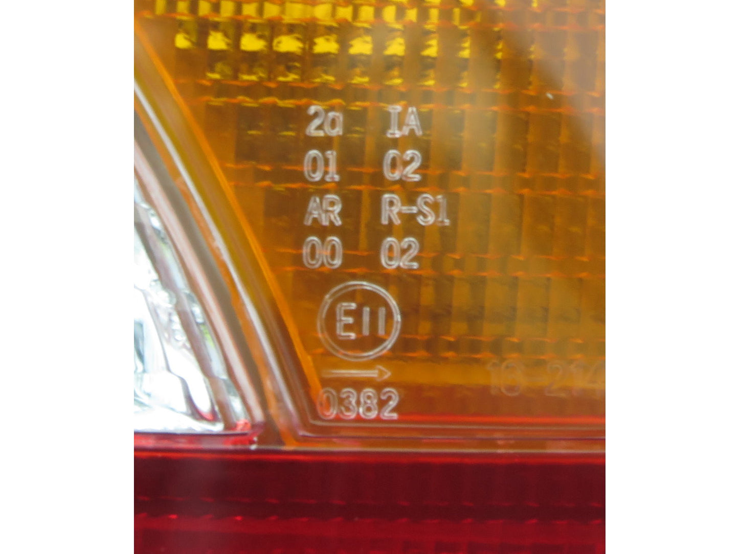 CrazyTheGod MIRAGE 1998-2001 Sedan 4D Clear Tail Rear Light Red for Mitsubishi