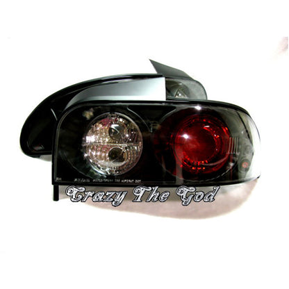 CrazyTheGod IMPREZA GC GF GM รุ่นแรก รถเก๋ง 4 ประตู 1993-2000 ไฟท้ายสีดำสำหรับ SUBARU