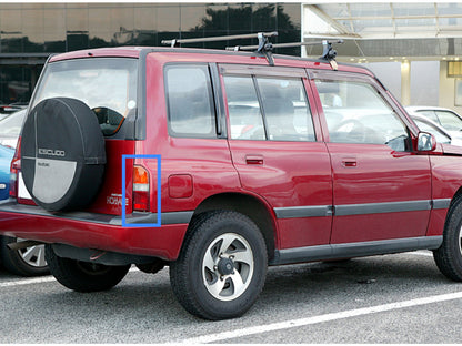 CrazyTheGod Nomade ET/TA thế hệ đầu tiên 1988-1998 Convertible/SUV 2D/3D/5D Đèn hậu trong suốt màu đen cho SUZUKI