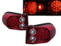 CrazyTheGod FJ CRUSIER 2007-2015 GSJ15W LED Tail Rear Light RED/CLEAR for TOYOTA