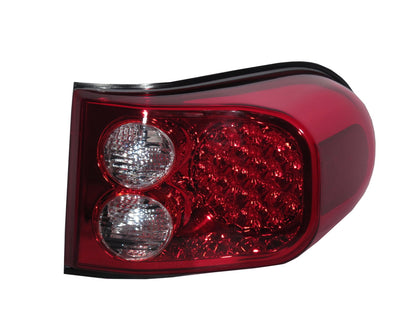 CrazyTheGod FJ CRUSIER 2007-2015 GSJ15W LED Tail Rear Light RED/CLEAR for TOYOTA