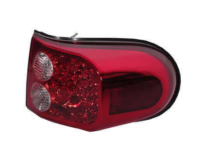 CrazyTheGod FJ CRUSIER 2007-2015 GSJ15W LED Tail Rear Light RED/CLEAR for TOYOTA