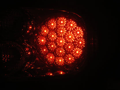 CrazyTheGod FJ CRUSIER 2007-2015 GSJ15W LED Tail Rear Light RED/CLEAR for TOYOTA