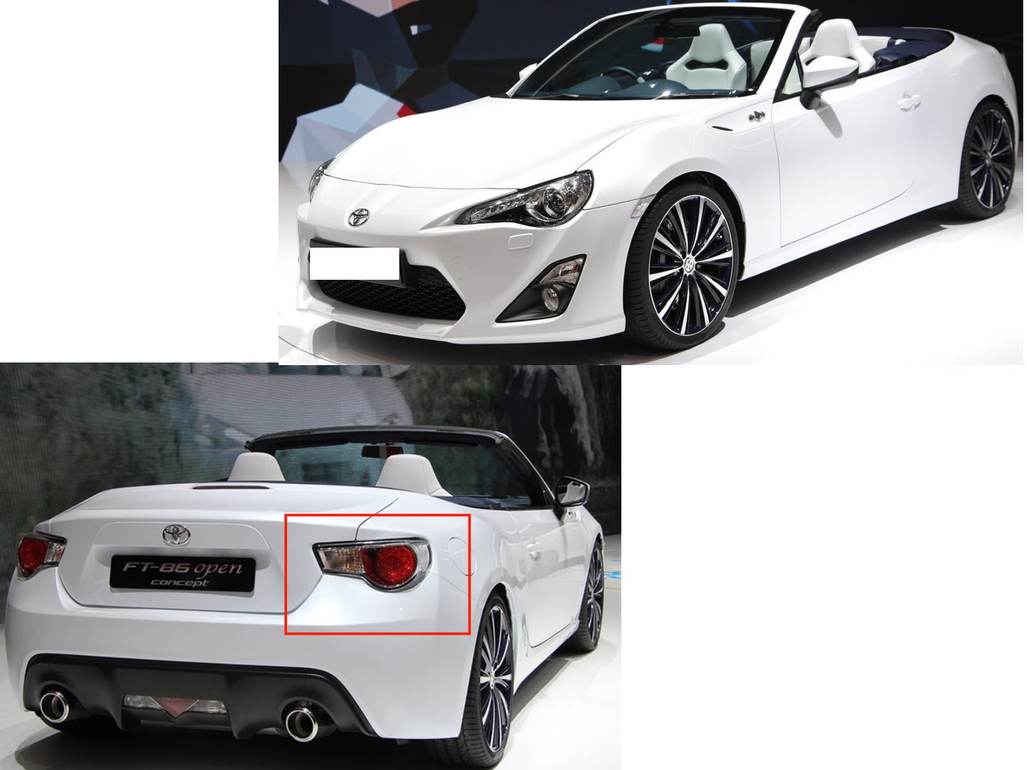 CrazyTheGod FT86/GT86 ZN6 2012-Present Coupe 2D LED Dynamic Turn signal Tail Rear Light Smoke EU for TOYOTA