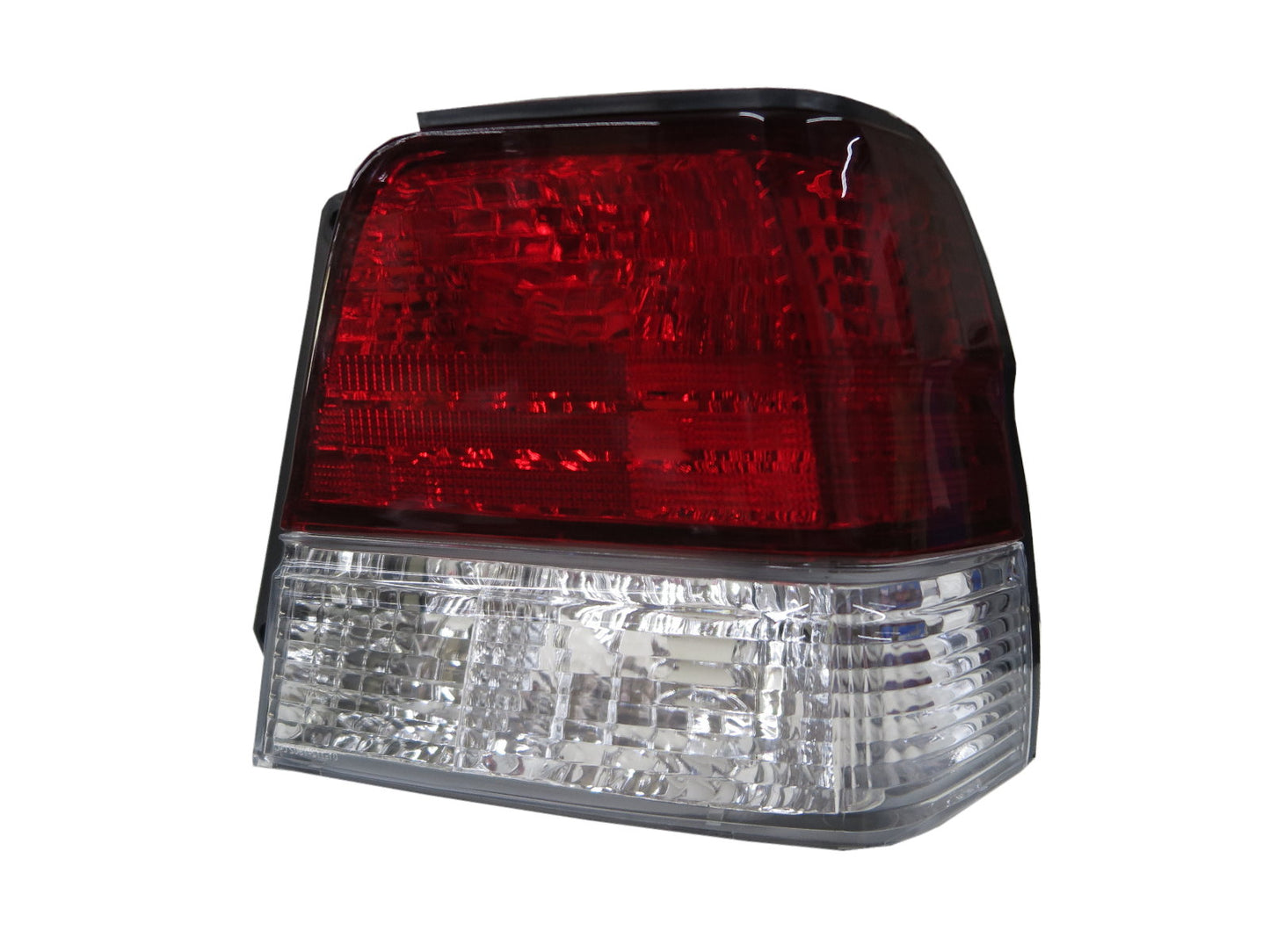 CrazyTheGod TERCEL L50 Fifth generation 1995-2002 Sedan 4D Clear Tail Rear Light Red/White Taiwan for TOYOTA