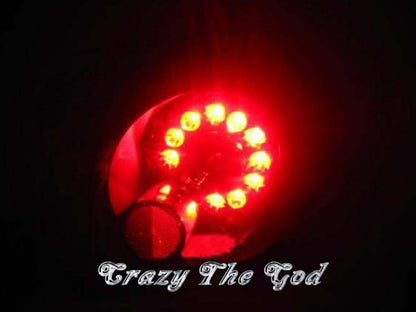 CrazyTheGod Golf 5 1K Fifth generation 2003-2010 Hatchback/Wagon 3D/5D LED Tail Rear Light Chrome for VW Volkswagen RHD