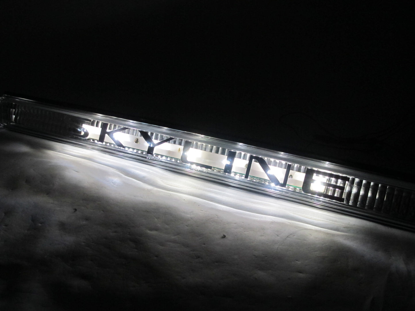 CrazyTheGod Skyline R33 GT-R GTS RB25DET 1993-1998 LED Tail Rear Garnish Light Clear for Nissan