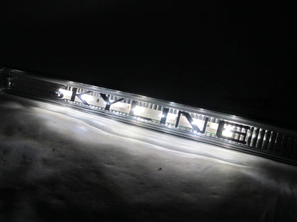 CrazyTheGod Skyline R33 GT-R GTS RB25DET 1993-1998 LED Tail Rear Garnish Light Clear for Nissan
