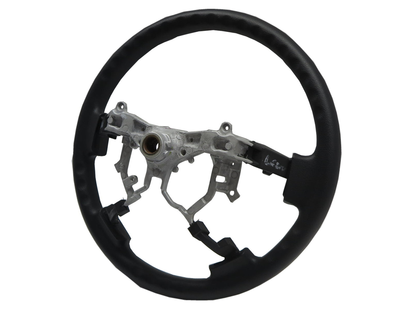 CrazyTheGod LAND CRUISER 200 2008-2014 STEERING WHEEL OE ALL BLACK Leather for TOYOTA