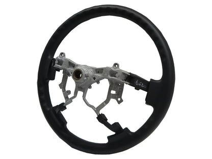 CrazyTheGod LX570 2008-2014 STEERING WHEEL OE ALL BLACK Leather for LEXUS