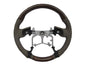 CrazyTheGod 4RUNNER 2009-2014 STEERING WHEEL OE WALNUT WOOD BEIGE Leatherfor TOYOTA