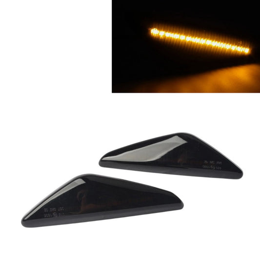 CrazyTheGod E46 2004-2006 2D LED Dynamic Turn signal Side Marker Light Lamp Smoke for BMW