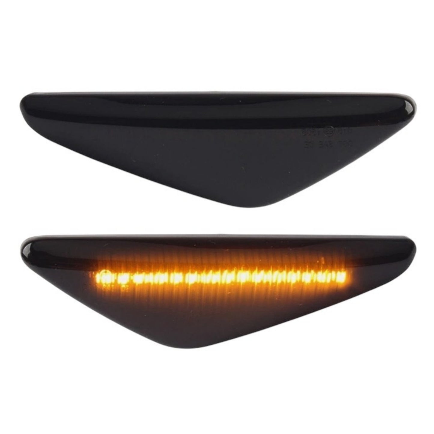CrazyTheGod E46 2004-2006 2D LED Dynamic Turn signal Side Marker Light Lamp Smoke for BMW