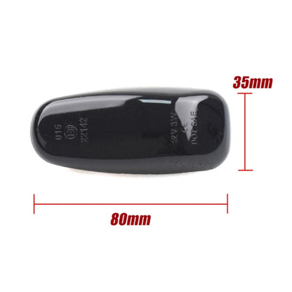 CrazyTheGod V-Class VANEO W414 2002-2005 LED Dynamic Turn signal Side Marker Light Lamp Smoke for Mercedes-Benz