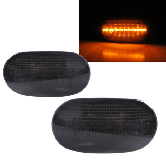 CrazyTheGod Cruze HR52S First generation 2006-2008 Wagon 5D LED Side Marker Light Lamp Smoke for CHEVROLET CHEVY