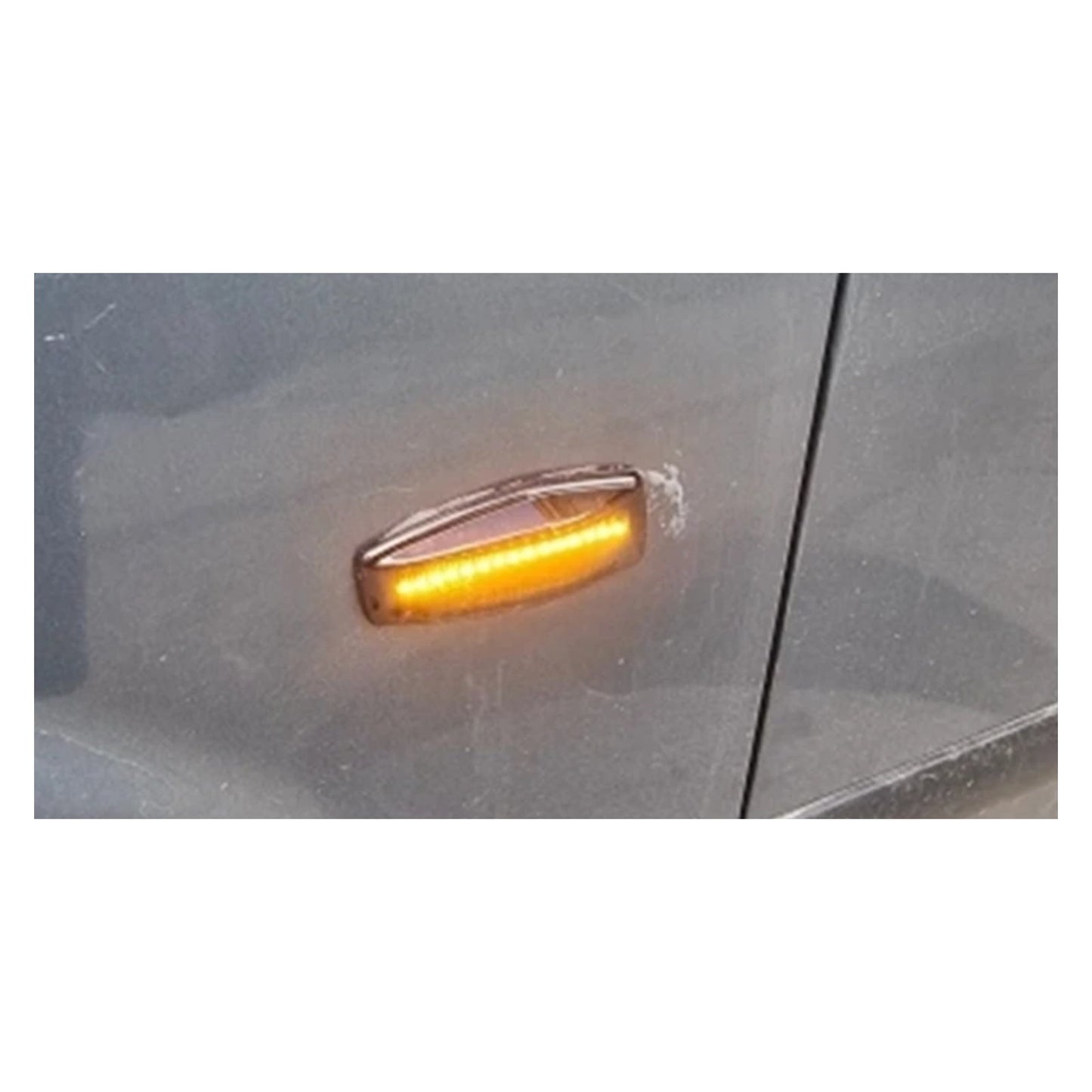 CrazyTheGod Terracan 2001-2006 LED Dynamic Turn signal Side Marker Light Lamp Smoke for HYUNDAI