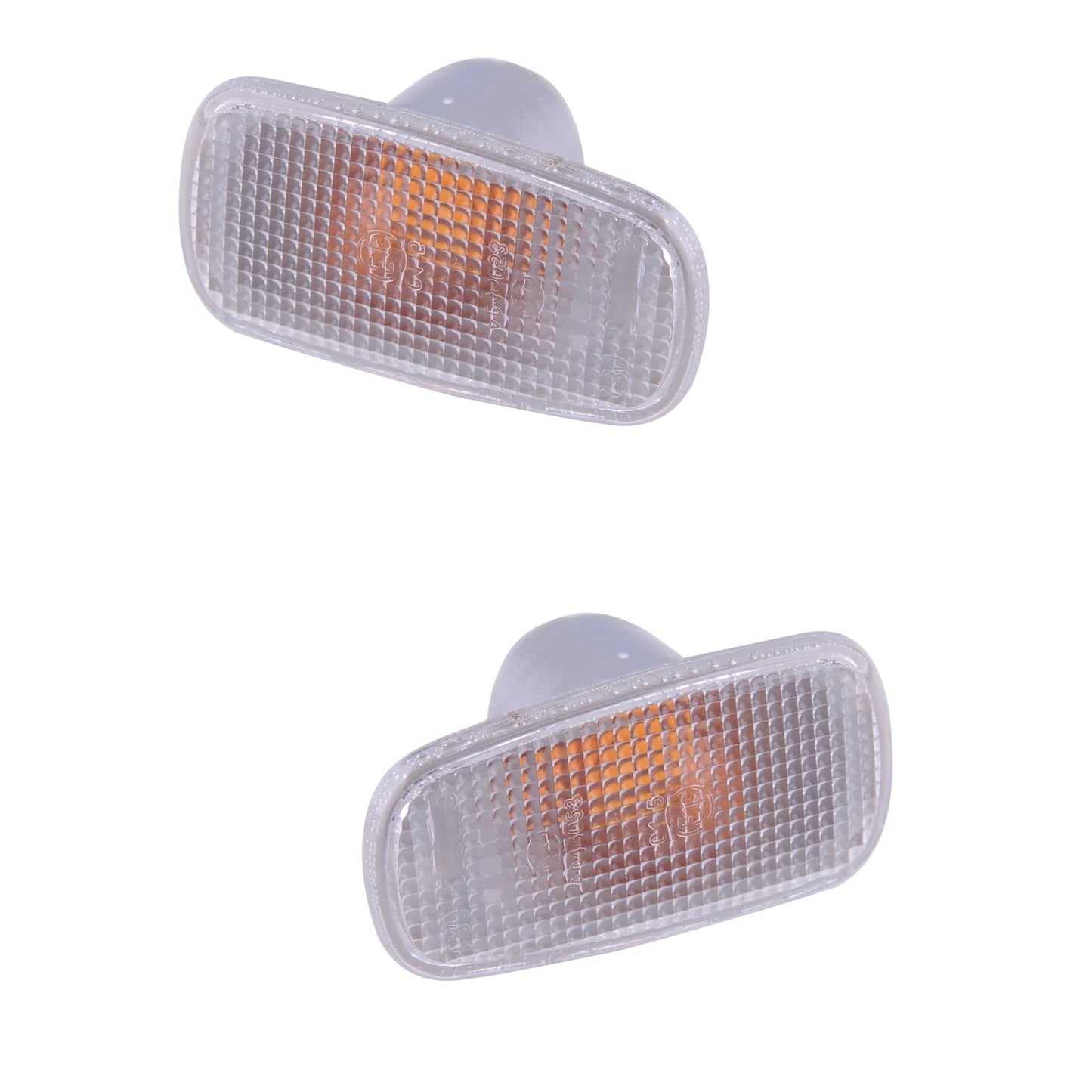 CrazyTheGod Crown 1999-2008 Sedan 4D OE Side Marker Light Lamp Chrome for TOYOTA