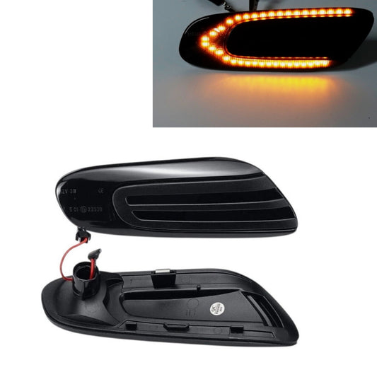 CrazyTheGod F55/F56 2014-Present LED Dynamic Turn signal Side Marker Light Lamp Smoke for MINI
