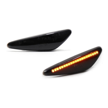 CrazyTheGod RX-8 RX8 2009-2012 LED Dynamic Turn signal Side Marker Light Lamp Smoke for MAZDA