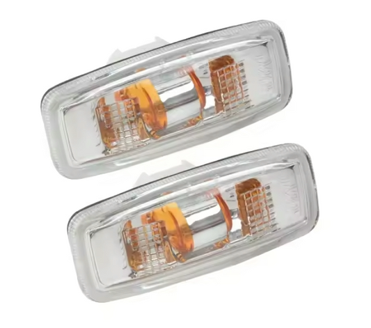 CrazyTheGod Teana 2004-2007 Sedan 4D OE Side Marker Light Lamp Chrome for NISSAN