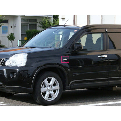 CrazyTheGod X-Trail T31 ไฟ LED ด้านข้างสำหรับ SUV 5D รุ่นที่สอง ปี 2007-2009 สีควันสำหรับ NISSAN