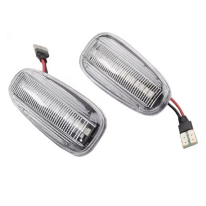 CrazyTheGod ZAFIRA 1998-2005 LED Dynamic Turn signal Side Marker Light Lamp Black for OPEL