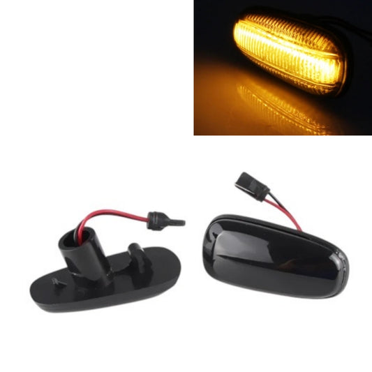 CrazyTheGod Astra G 1999-2005 LED Dynamic Turn signal Side Marker Light Lamp Smoke for OPEL