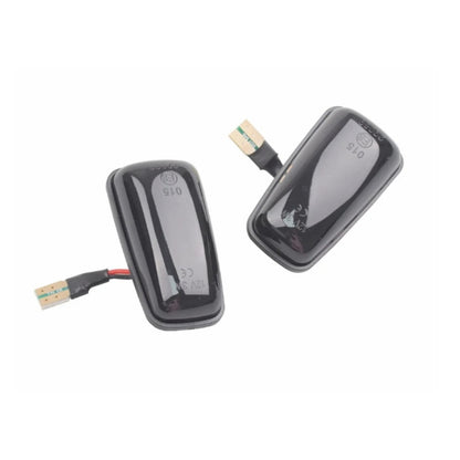 CrazyTheGod XANTIA 1993-1997 LED Dynamic Turn signal Side Marker Light Lamp Smoke for CITROEN