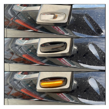 CrazyTheGod 207 CC 2007-2015 LED Dynamic Turn signal Side Marker Light Lamp Smoke for PEUGEOT