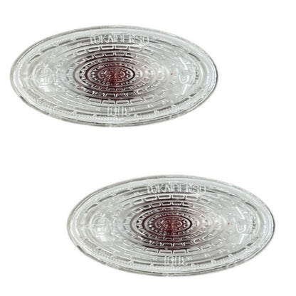 CrazyTheGod Impreza Anesis 2007-2012 OE Side Marker Light Lamp Chrome for SUBARU