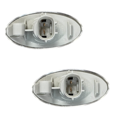 CrazyTheGod IMPREZA 2007-2016 OE Side Marker Light Lamp Chrome for SUBARU