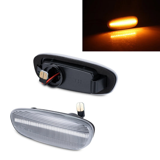 CrazyTheGod IMPREZA GC GF GM First generation 1995-2000 Coupe/Sedan/Hatchback 2D/4D/5D LED Dynamic Turn signal Side Marker Light Lamp Chrome for SUBARU