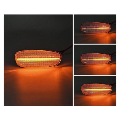 CrazyTheGod Yaris XP90 Second generation 2014-2019 LED Dynamic Turn signal Side Marker Light Lamp Smoke for TOYOTA